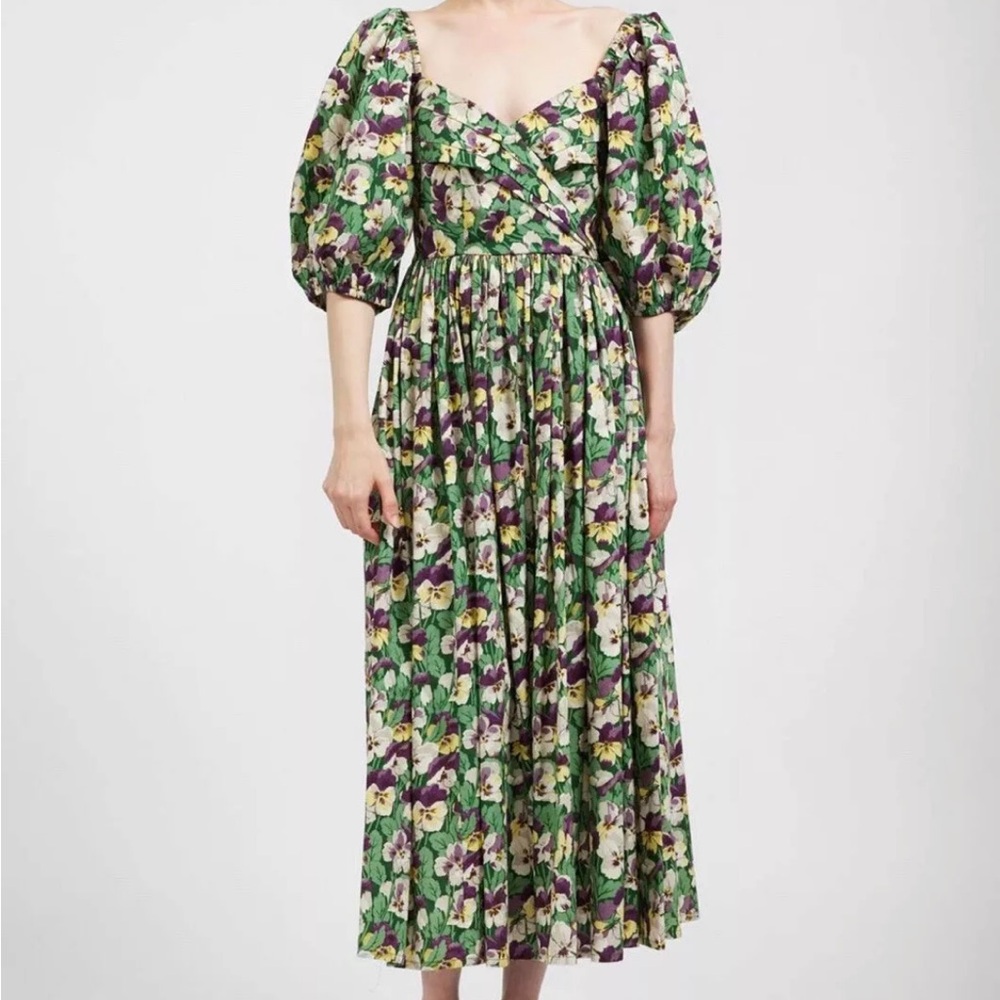 NWT Batsheva Laura Ashley Fells Dress L US12